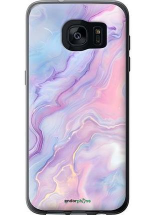 Чехол на samsung galaxy s7 edge g935f нежный мрамор самсунг с7 эдж г935ф