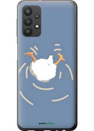 Чехол на samsung galaxy a32 a325f смешная утка, гусь самсунг а32 а325ф