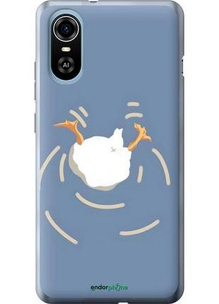 Чохол на zte blade a31 plus гусак пірнає
