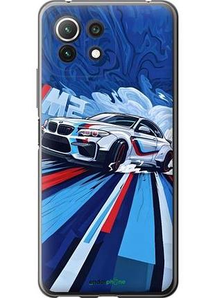 Чехол на xiaomi mi 11 lite bmw m2, бмв м2 сяоми ми 11 лайт