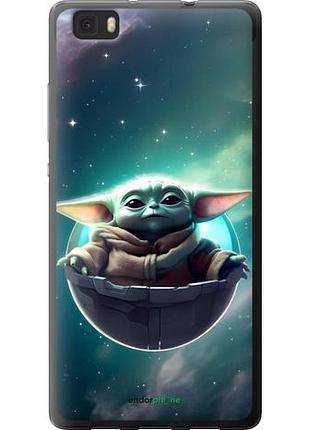 Чехол на huawei ascend p8 lite малыш йода, грогу хуавей асценд п8 лайт