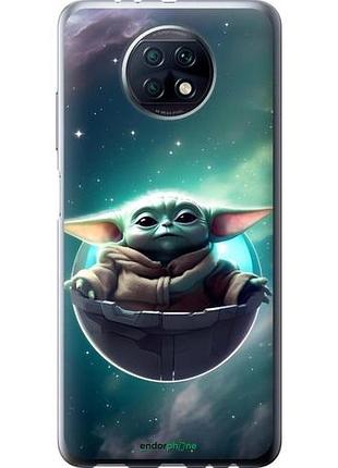Чехол на xiaomi redmi note 9t малыш йода, грогу сяоми редми ноут 9т