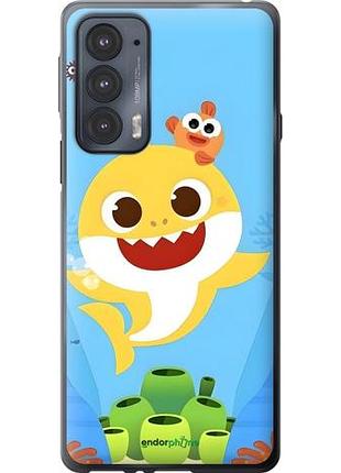 Чехол на motorola edge 20 бейби шарк моторола эдж 20