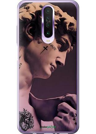 Чехол на xiaomi redmi k30 давид тату сяоми редми к30