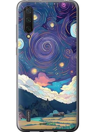 Чехол на xiaomi mi 9 lite креатинвый арт сяоми ми 9 лайт