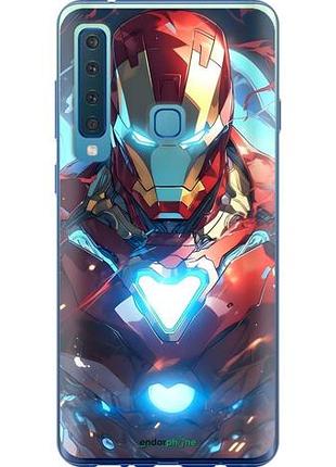 Чехол на samsung galaxy a9 (2018) железный человек самсунг а9 (2018)