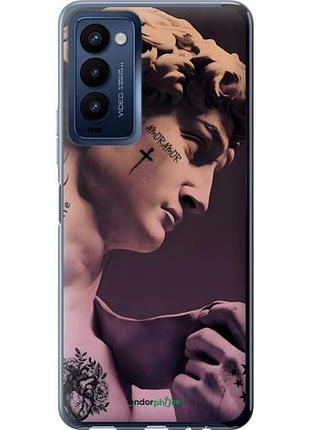 Чехол на tecno camon 18 ch6n давид тату текно камон 18 сх6n
