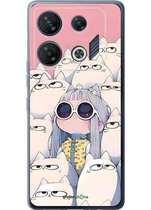 Чохол на infinix gt 10 pro малюка з котами