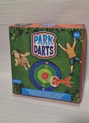Набор для игры в дартс на открытом воздухе «park darts» с диаметром мишени 135 см.
