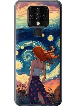 Чохол на tecno camon 16 se ce7j дівчина арт