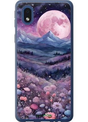 Чехол на samsung galaxy a01 core a013f ночь луна арт самсунг а01 кор а013ф