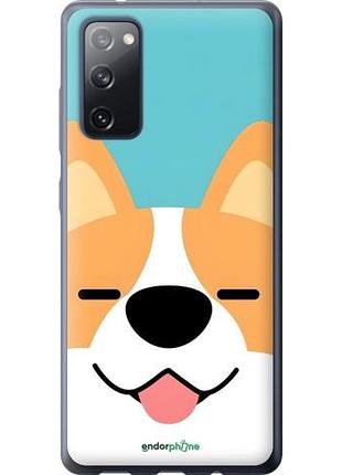 Чехол на samsung galaxy s20 fe g780f забавный корги самсунг с20 фе г780ф