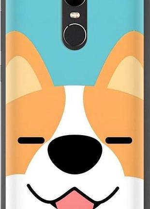 Чехол на xiaomi redmi note 4x корги