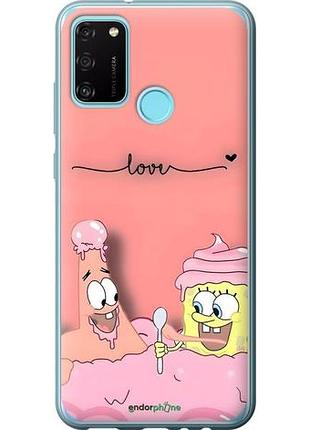 Чехол на huawei honor 9a спанч боб, sponge bob хуавей хонор 9а