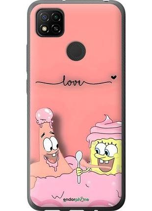 Чехол на xiaomi redmi 9c спанч боб, sponge bob сяоми редми 9с