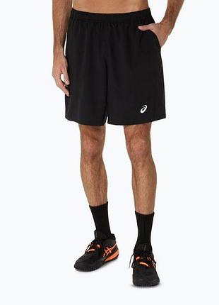 Шорты мужские для тенниса asics court 9 in short performance black 7