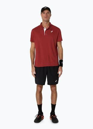 Шорты мужские для тенниса asics court 9 in short performance black 2