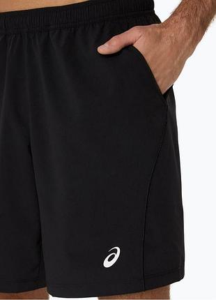 Шорты мужские для тенниса asics court 9 in short performance black 4