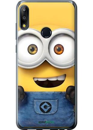 Чехол на asus zenfone max pro m2 zb631kl миньон асус зенфон макс про м2 зетб631кл