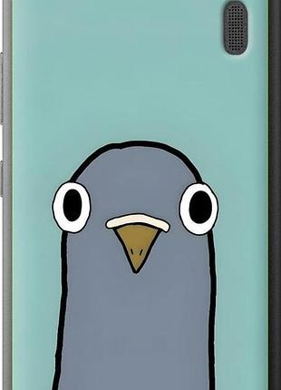 Чехол на lenovo a7000 голубь