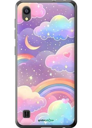 Чехол на zte blade a5 2019 облака и радуга зте блейд а5 2019