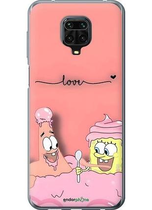 Чехол на xiaomi redmi note 9s спанч боб, sponge bob сяоми редми ноут 9с
