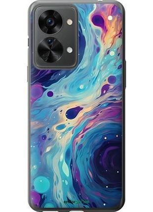 Чехол на oneplus nord 2t арт акварель 1+ норд 2т
