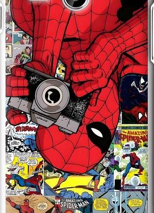 Чехол на lenovo a529 человек паук, spiderman 2 леново а529 2