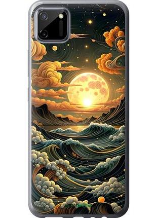 Чохол на realme c11 2020 арт хвилі