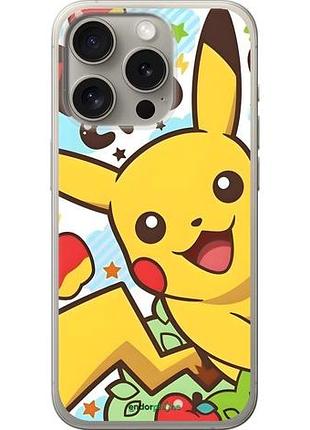 Чехол на iphone 15 pro пикачу 2 айфон 15 про2