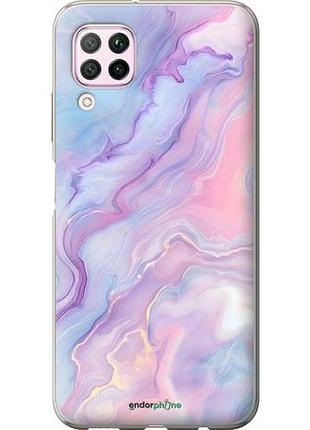 Чехол на huawei nova 6se нежный мрамор хуавей нова 6се
