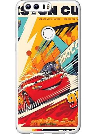 Чехол на huawei honor 8 тачки