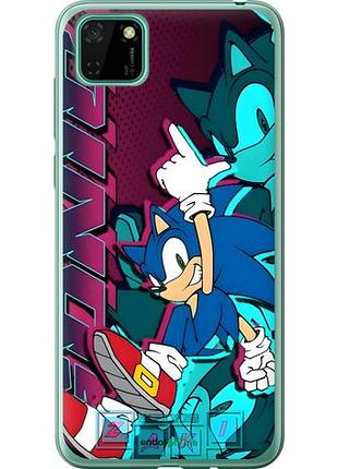 Чехол на huawei y5p соник sonic хуавей у5p
