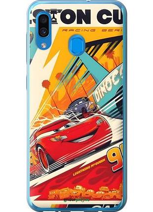Чехол на samsung galaxy a20 2019 a205f тачки