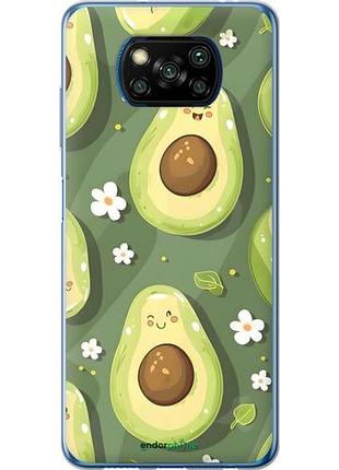 Чехол на xiaomi poco x3 авокадо сяоми поко х3