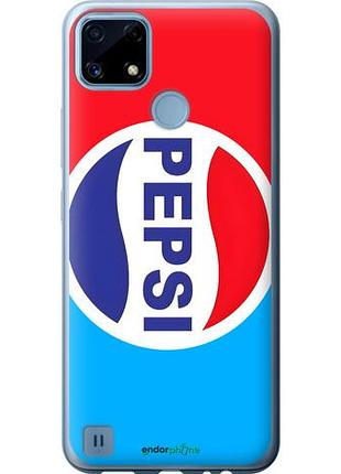 Чехол на realme c21 пепси риалми с21