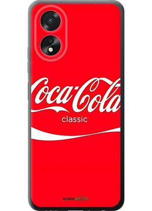 Чехол на oppo a38 4g кока кола оппо а38 4г