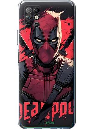 Чехол на infinix note 8 дэдпул, deadpool инфикс ноут 8