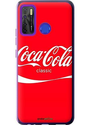 Чехол на tecno camon 15 кока кола текно камон 15