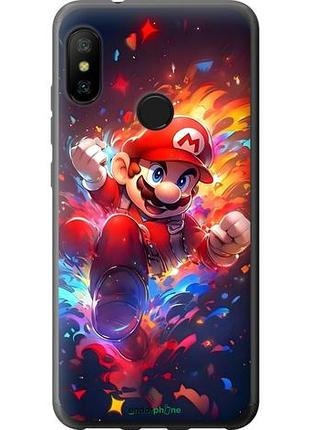 Чехол на xiaomi redmi 6 pro супер марио сяоми редми 6 про