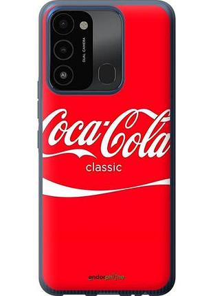 Чехол на tecno spark 8c kg5k кока кола