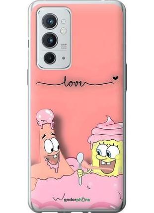 Чехол на oneplus 9rt спанч боб, sponge bob 1+ 9рт