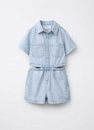 Джинсовий комбінезон 152 158 см zara