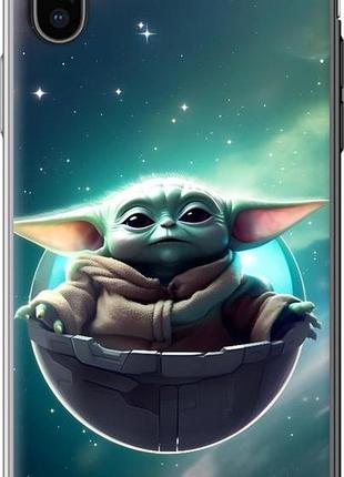 Чехол на iphone xs малыш йода, грогу айфон хс