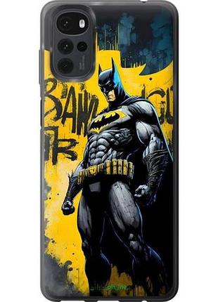 Чехол на motorola g22 бетмен моторола г22