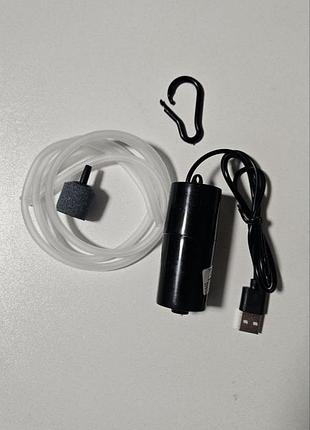 (видео обзор)🌊🐠 аквариумный кислородный насос usb — идеальное решение для вашего аквариума! компресссор для аквариума. отдушок для аквариума. аэратор.
