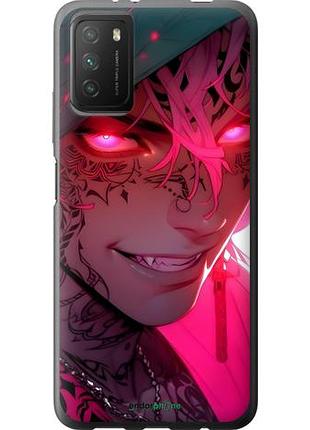 Чехол на xiaomi poco m3 аниме демон 3 сяоми поко м33