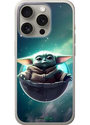 Чохол на iphone 15 pro малюк йоду