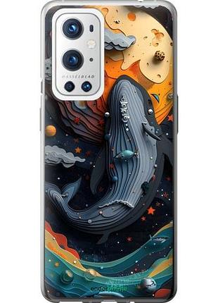 Чехол на oneplus 9 pro кит в космосе