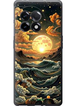 Чехол на oneplus 11r арт волны